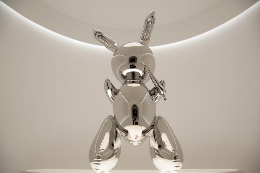 Jeff Koons ‘Rabbit’ sculpture goes for a record-breaking $91M 