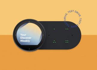 Spotify is testing a smart assistant speaker that fits in your car Spotify is testing a smart assistant speaker that fits in your car