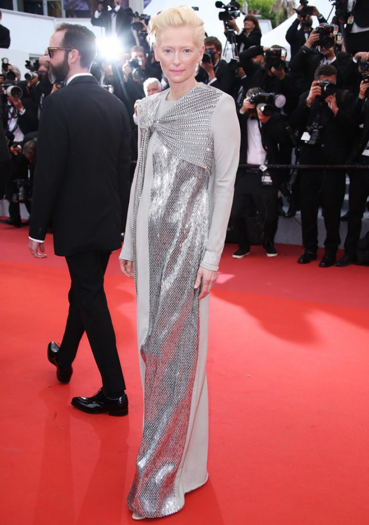 Tilda Swinton at the Cannes Film Festival