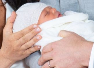 Meghan Markle and Prince Harry share first photos of their newborn son Duke and Duchess of Sussex share a glimpse of their newborn son
