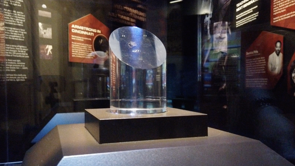 Neil Armstrong was given the moon rock from the Apollo 11 space mission