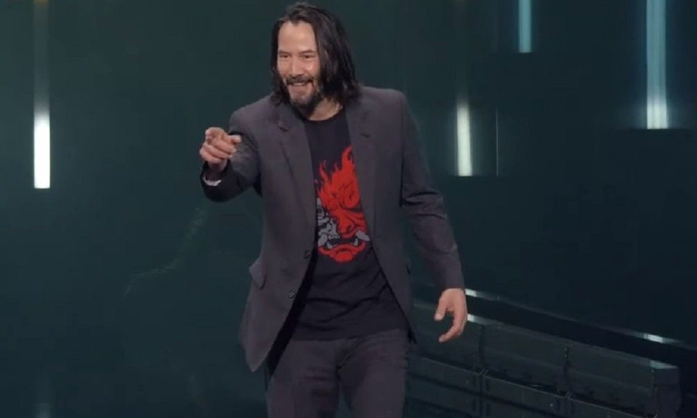 'You're breathtaking' Keanu Reeves fan bags a free copy of Cyberpunk 2077