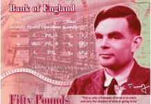 The Alan Turing £50 note contains a secret message The Alan Turing £50 note contains a secret message