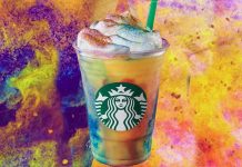Tie Dye Frappuccino by Starbucks is here for a few days Tie Dye Frappuccino