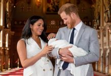Harry and Meghan’s baby Archie christening at Windsor