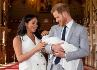 Harry and Meghan’s baby Archie christening at Windsor