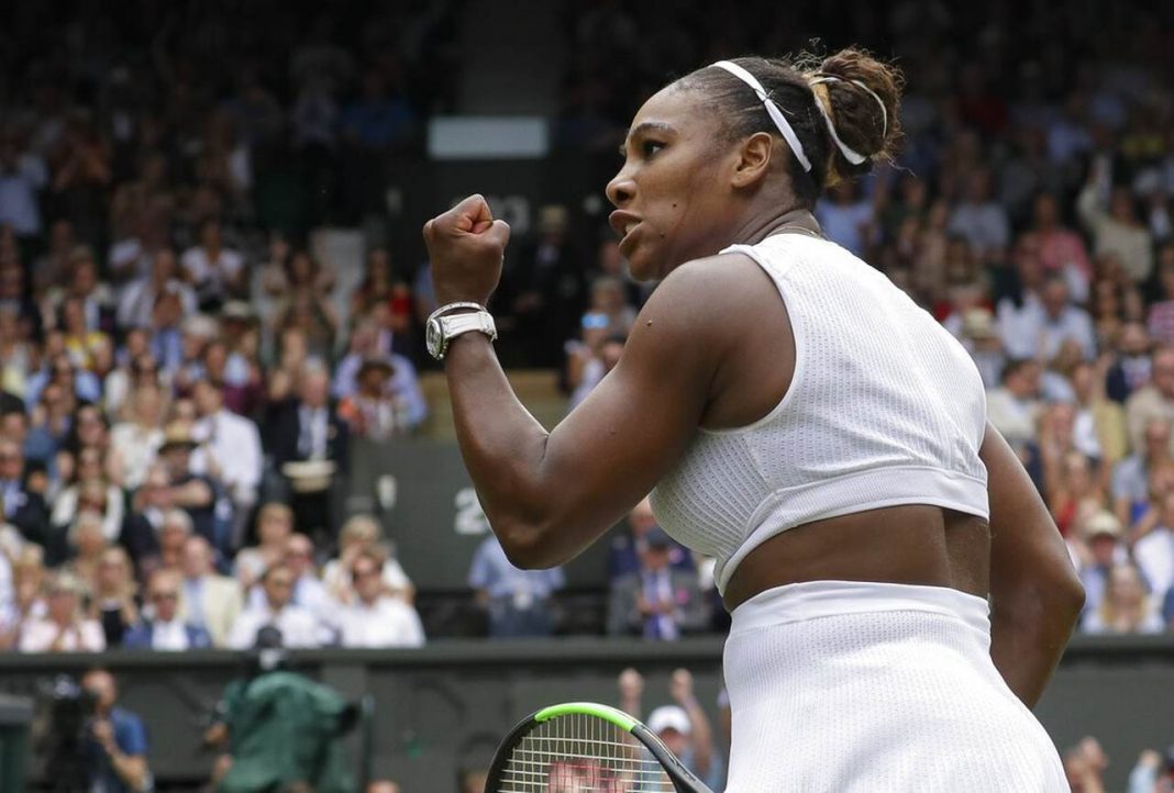 Serena Williams wins the first match since Wimbledon