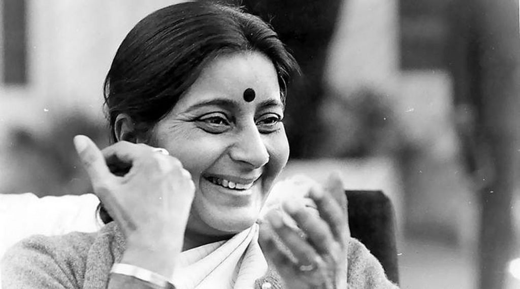 Sushma Swaraj former foreign minister of India dies at 67