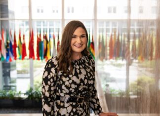 A State Department office is giving young people a voice. Abby Finkenauer is leading the effort